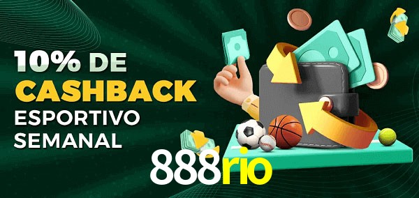 10% de bônus de cashback na 888rio